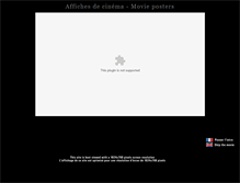Tablet Screenshot of cinesud-affiches.com
